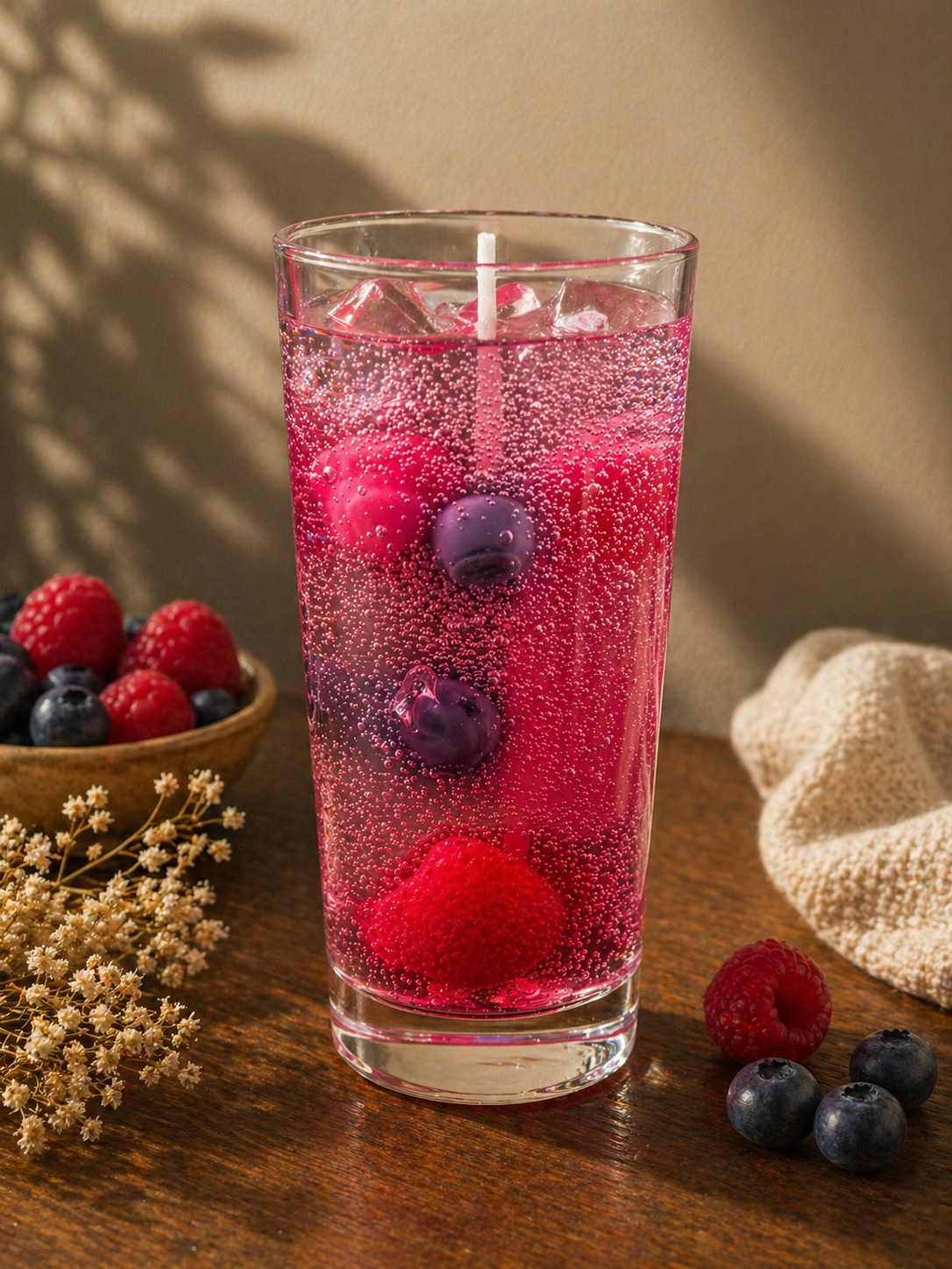 ☀️ Summer Spritz Duftkerze – Beerige Sommerfrische im Glas
