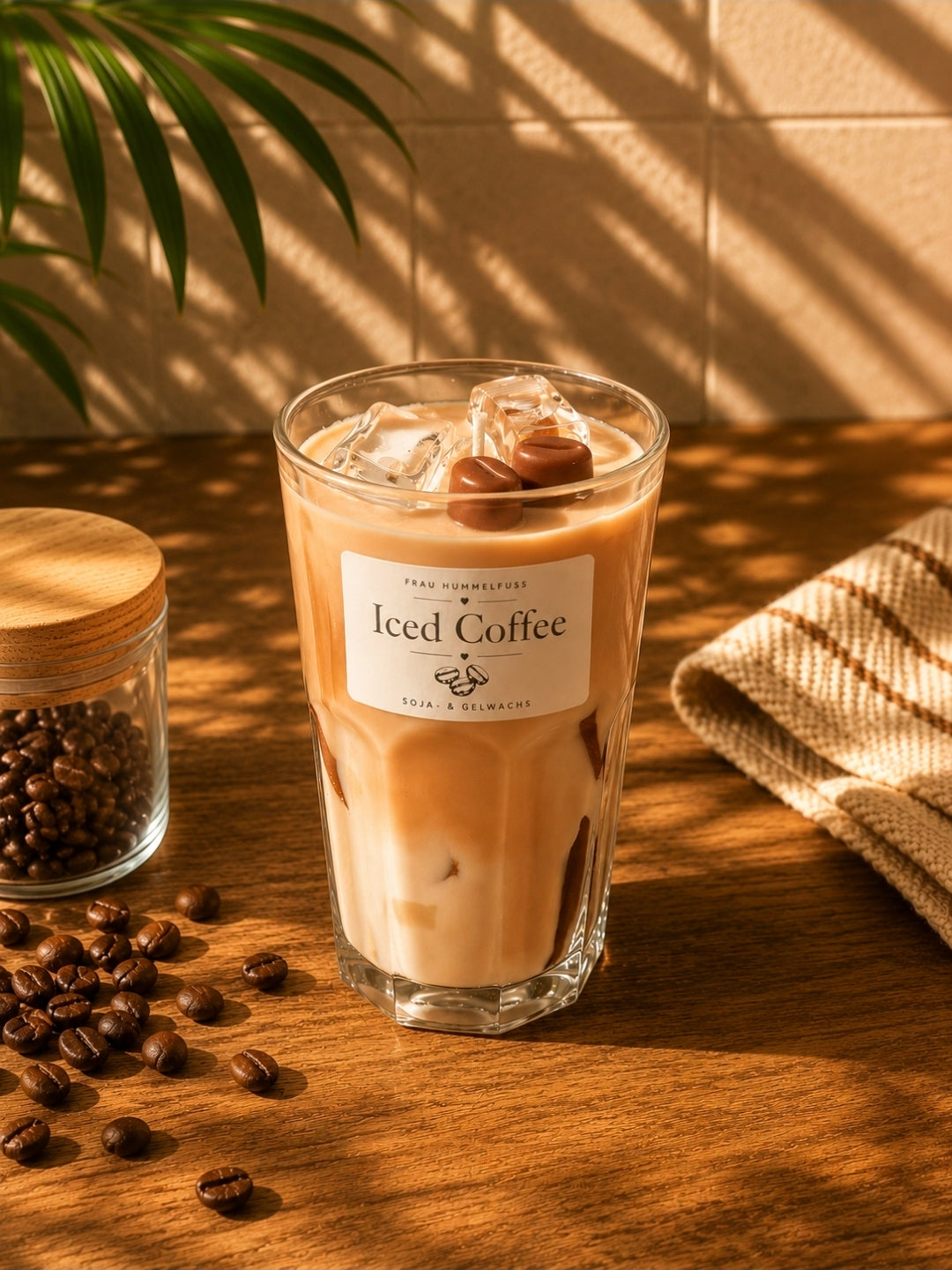 ☕🧊 Iced Coffee Duftkerze – stilvoller Sommermoment
