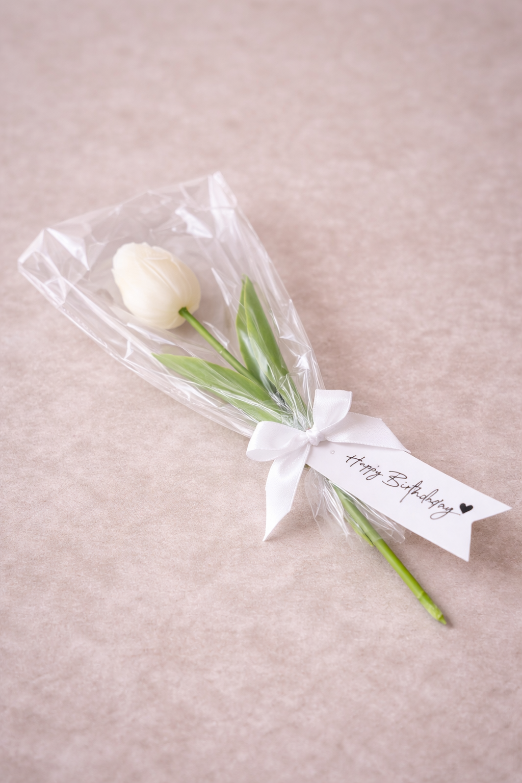 Tulpenkerze - kleine Geste