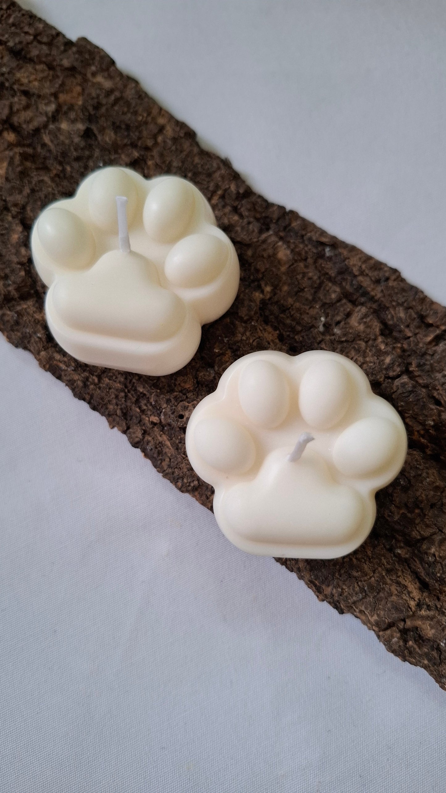 Kerze in Pfotenform 🐾