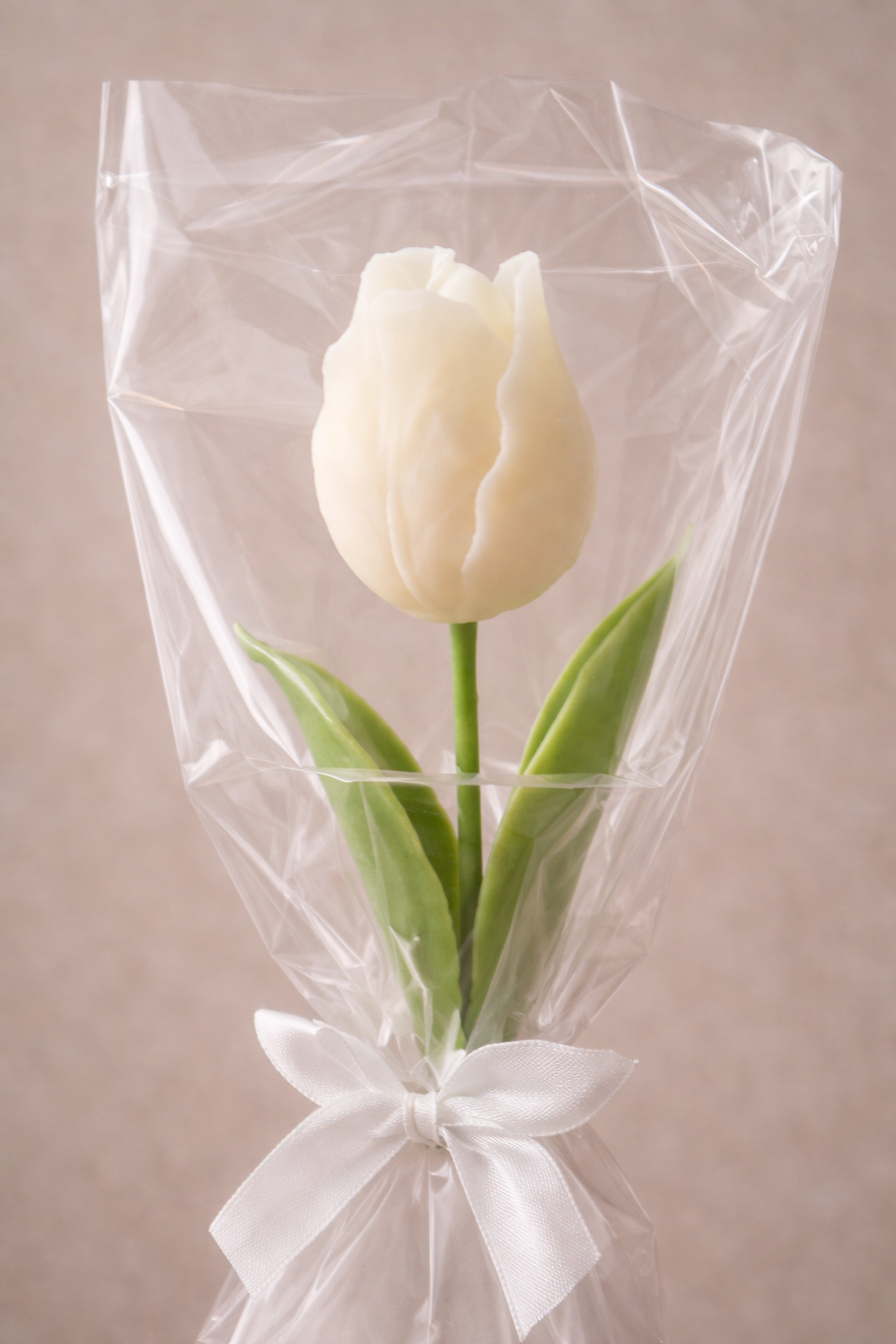 Tulpenkerze - kleine Geste