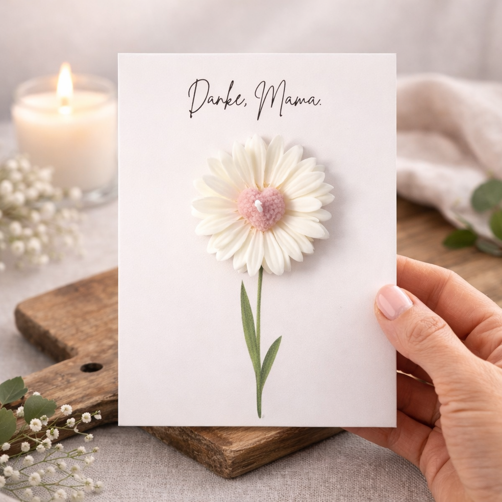 Karte "Danke, Mama."