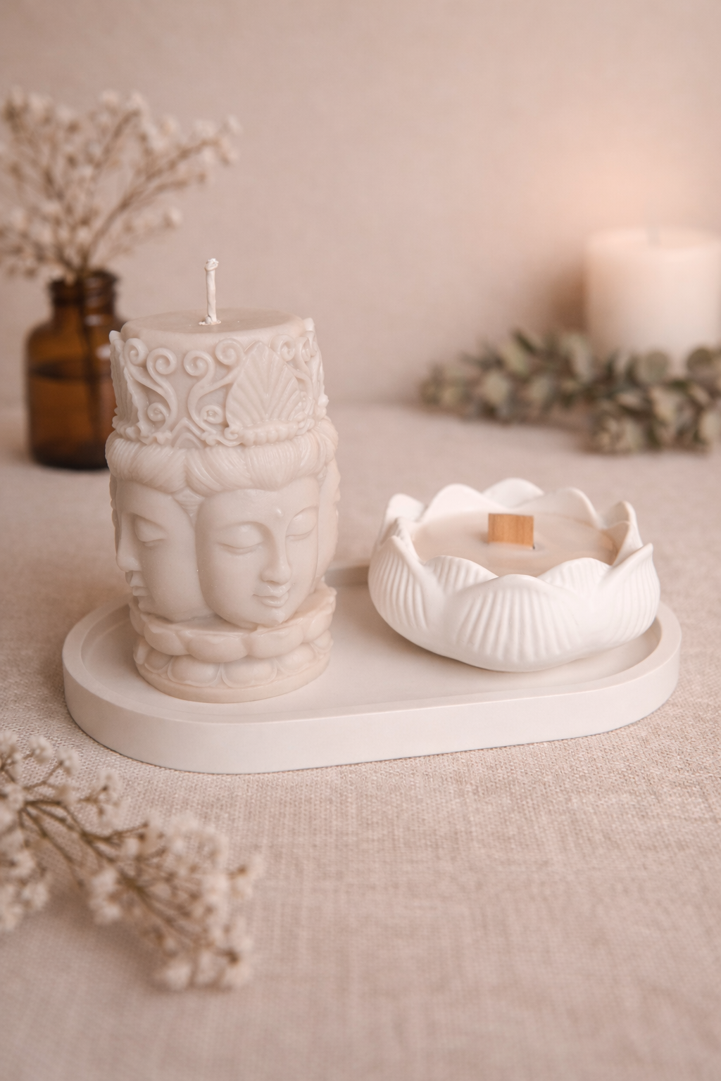 Inner Peace Kerzen Set – Der Duft der Stille