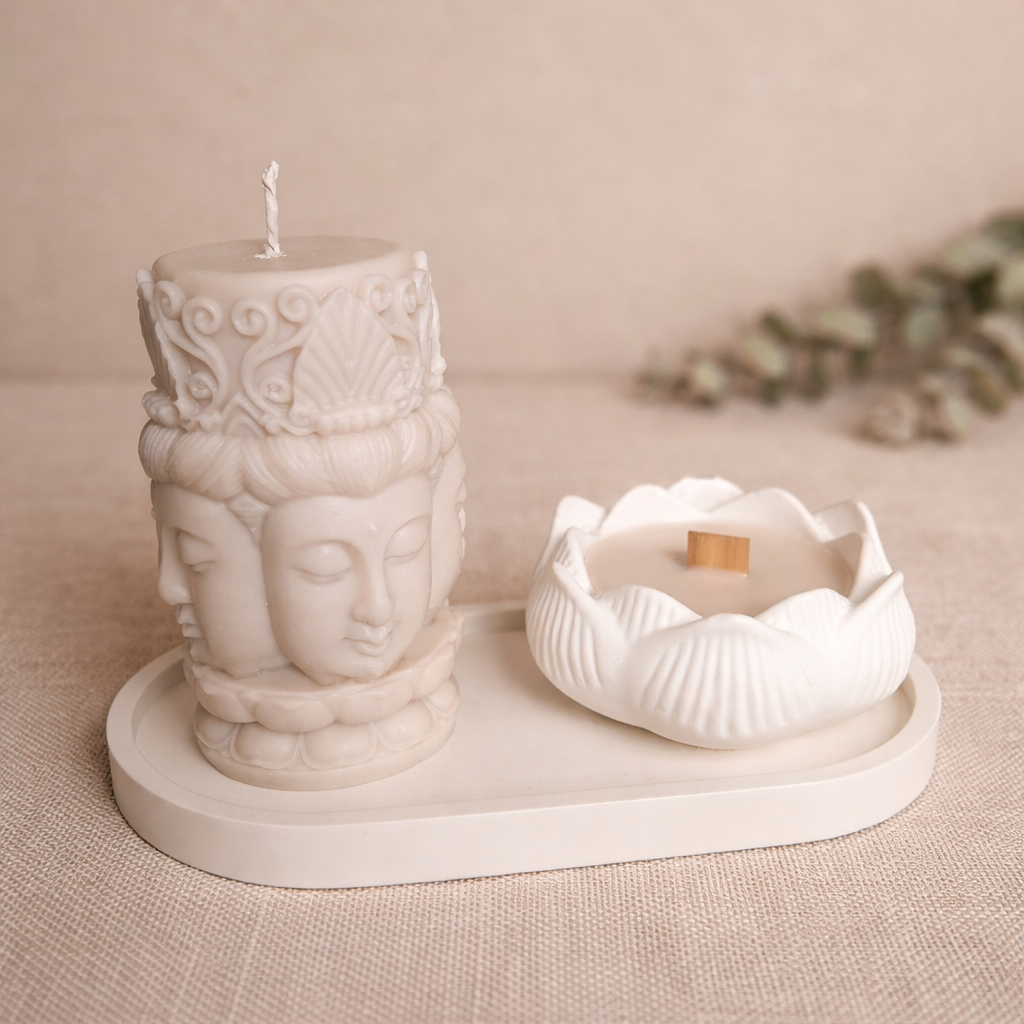 Inner Peace Kerzen Set – Der Duft der Stille
