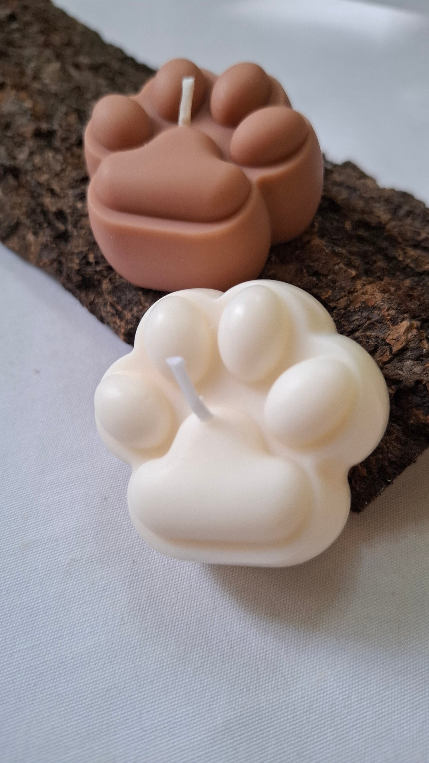 Kerze in Pfotenform 🐾