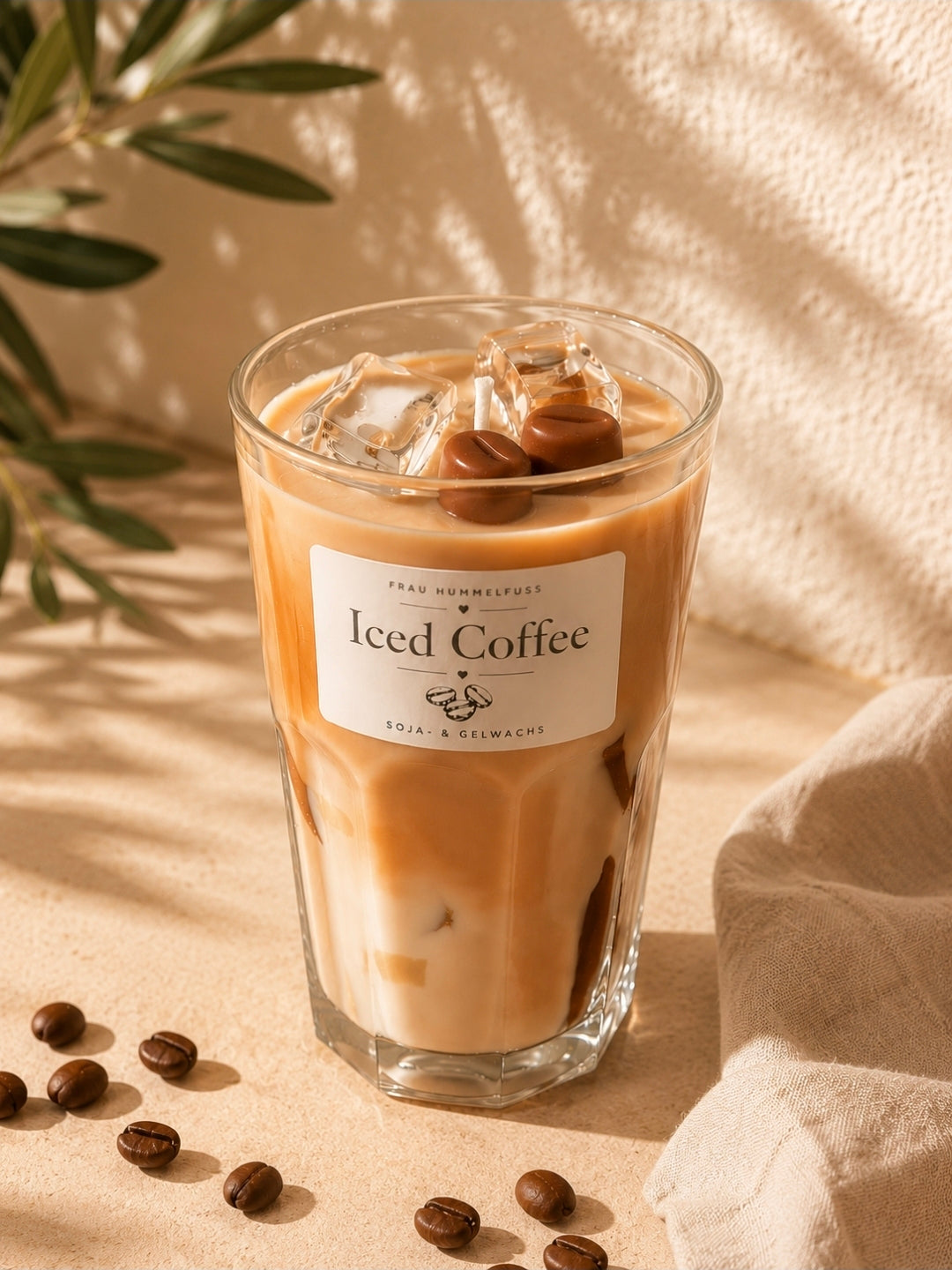 ☕🧊 Iced Coffee Duftkerze – stilvoller Sommermoment