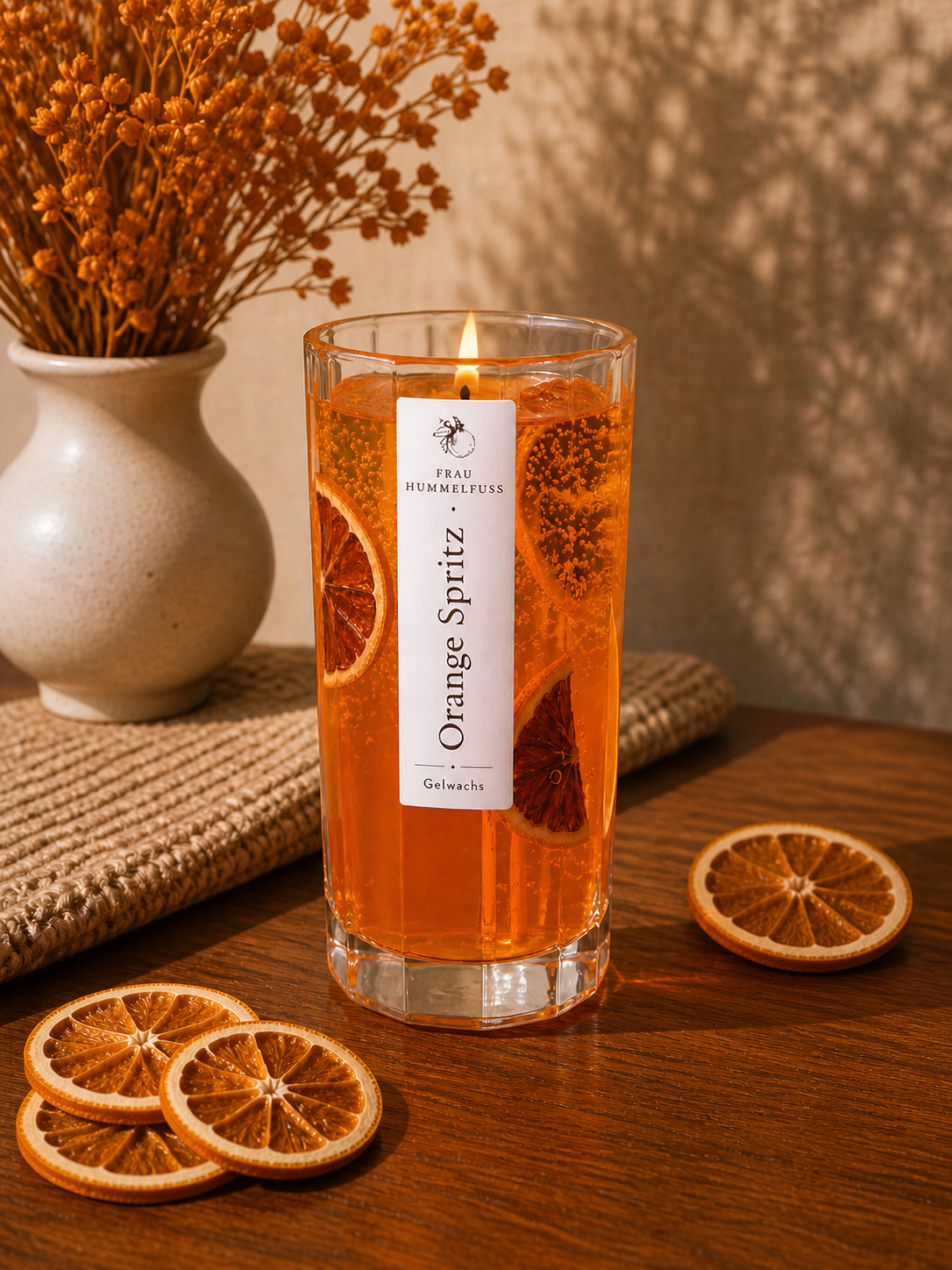 🍊 Orange Spritz Duftkerze – Fruchtige Sommerfrische im Glas