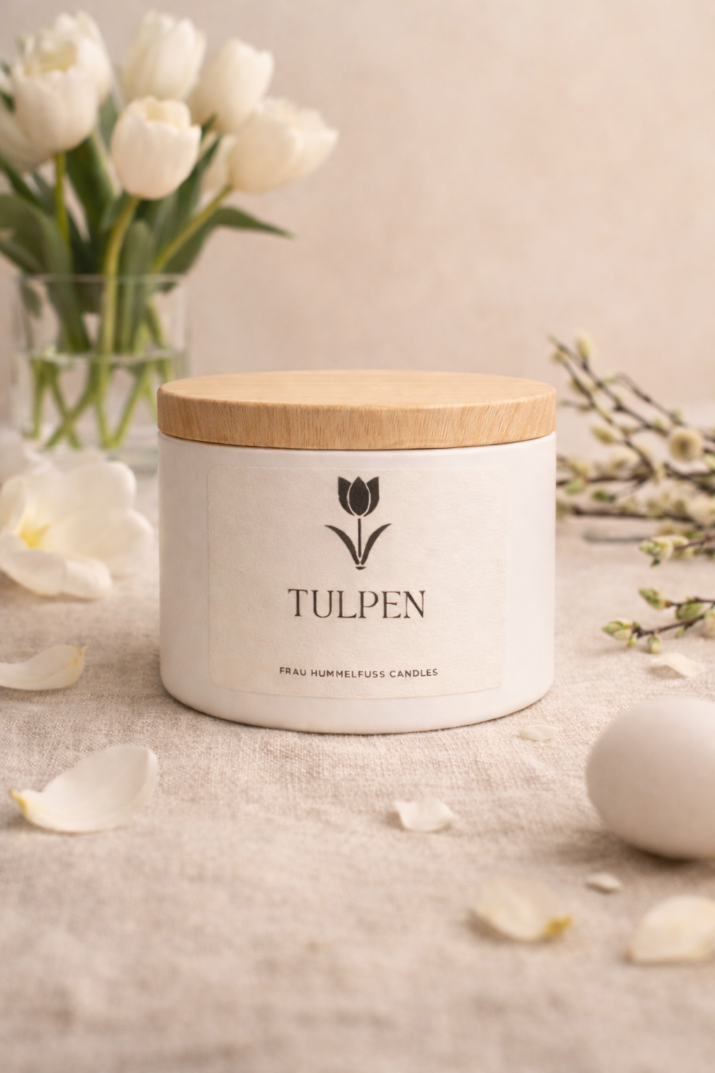 Tulpenliebe Dose Duftkerze